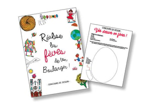 Visuel affiche et matrice dessin denfants